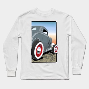 Art Deco Deuce Coupe Long Sleeve T-Shirt